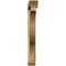 Ekena Millwork Funston Traditional Smooth Bracket w/ Offset Brace, Western Red Cedar, 5 1/2"W x 44"D x 44"H BKT0604X44X44FST01SWR - alternate 4